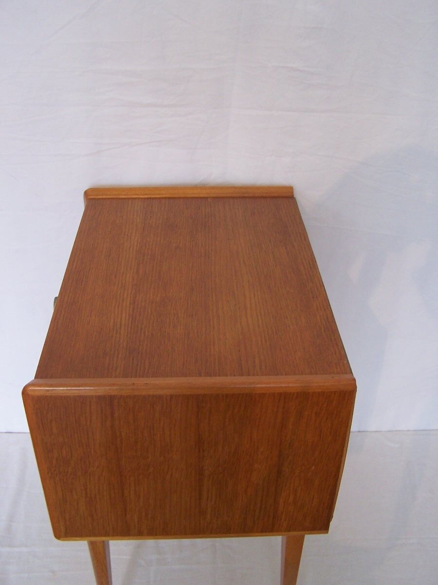 Table chevet style scandinave années 50