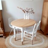 Round table with flaps restyled