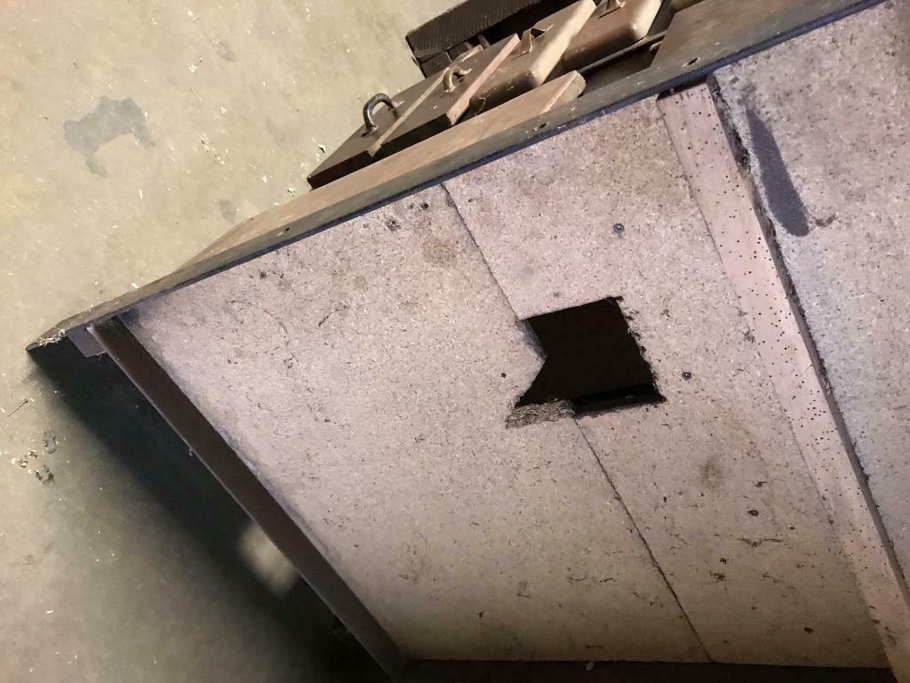 Vintage industrial xl kitchen island wardrobe