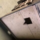 Vintage industrial xl kitchen island wardrobe