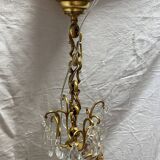 Bronze chandelier mid-twentieth century.