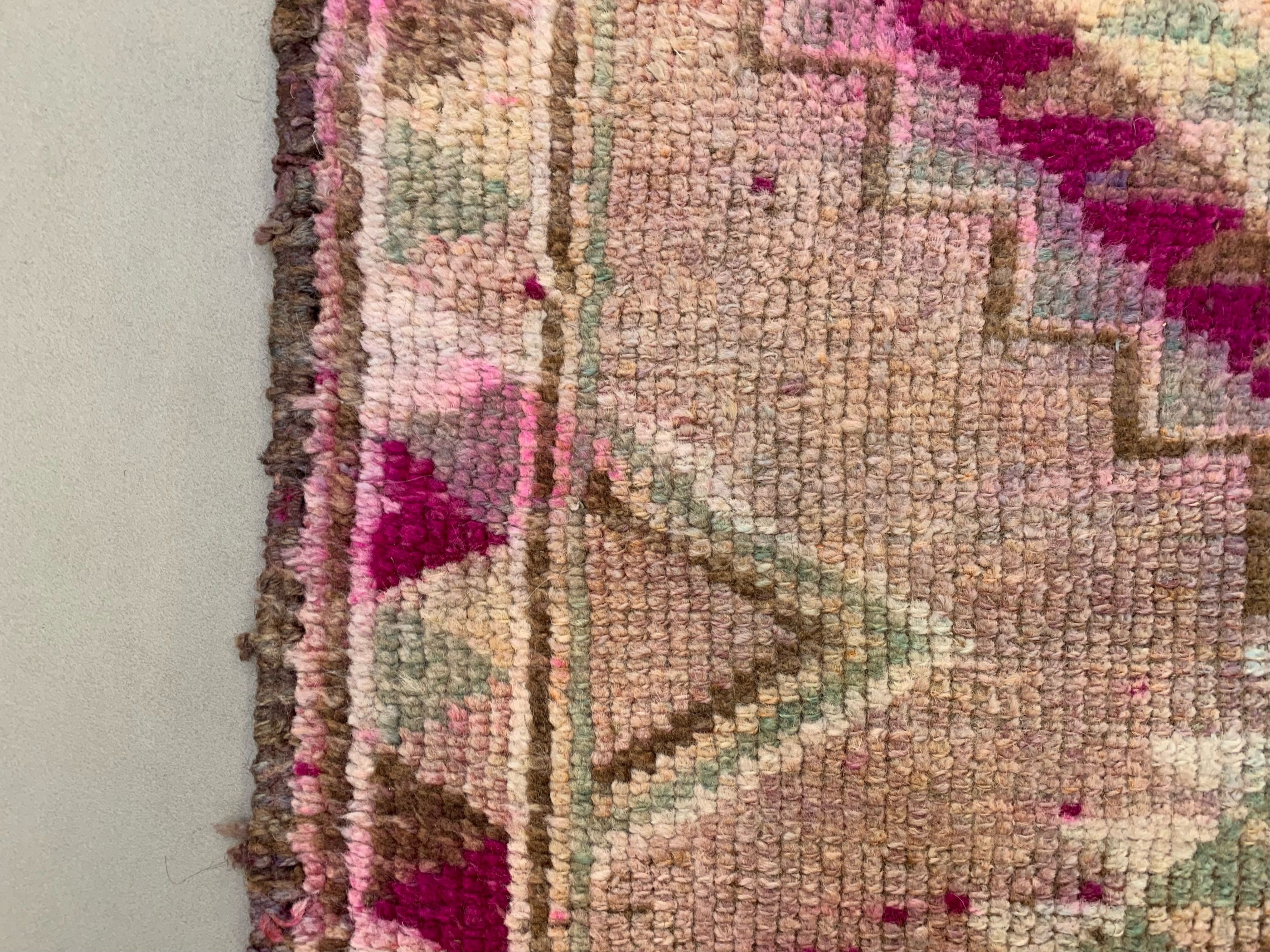 Vintage turkish runner 391x87cm