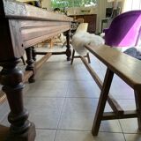 Castle, farm, convent kitchen table