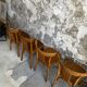 8 Bistro chairs Stella by Luterma circa 50s