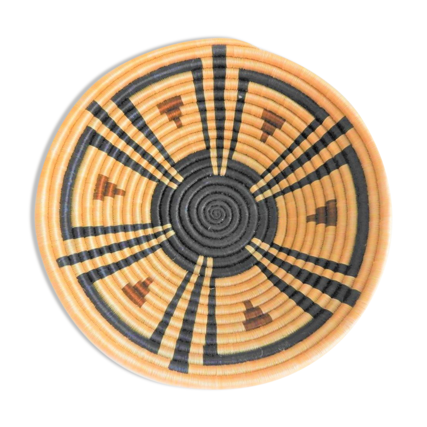 African mural basket