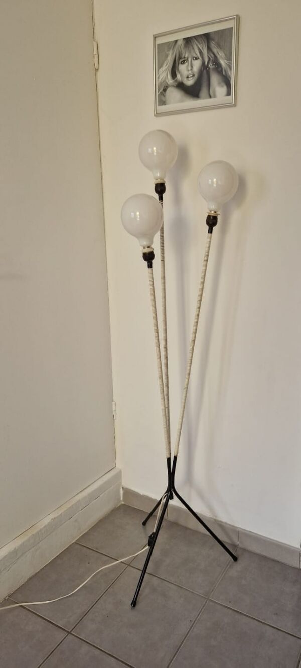 Lampadaire scoubidou 1960