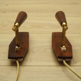 Set of two wall lamps, Danish design, 1970s, production: Denmark