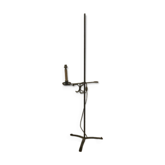 Vintage steel floor lamp