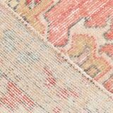 4x8 Red Geometric Turkish Rug 127x247Cm SK 22752