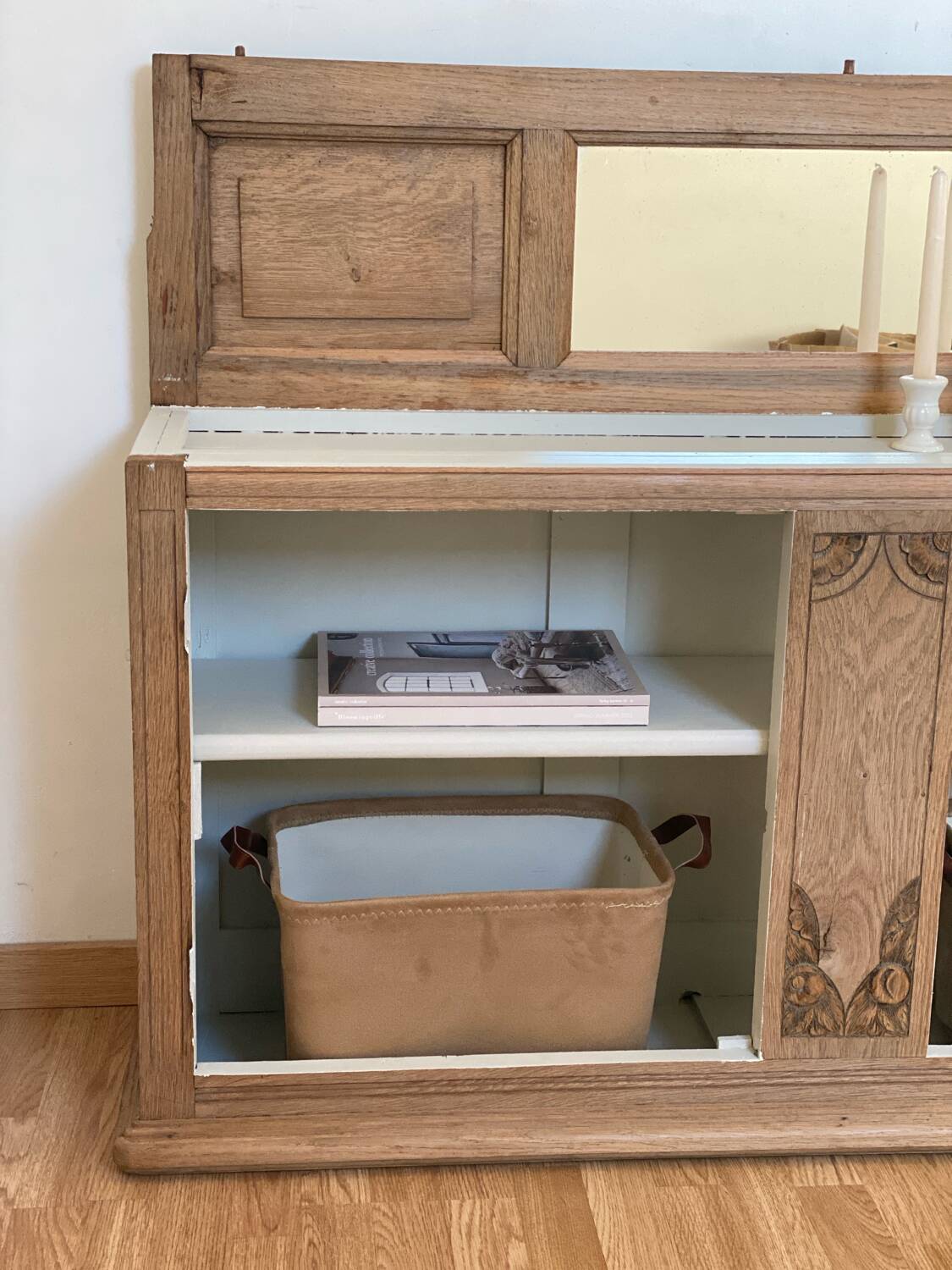 Art Deco oak sideboard