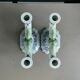 Pair of Gien earthenware candlesticks - lamp bases - Ref 1170