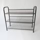 70s 80s vintage 1970s metal shoe rack designed by Niels Gammel