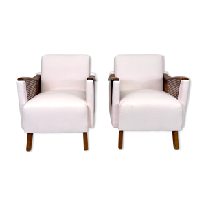 Paire de fauteuils en