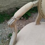Antique armchair in Louis XVI style, 19th century.