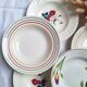 Vintage Gien and St Amand soup plates