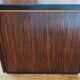 Bureau Art Déco double face en ébène de macassar et bois noirci