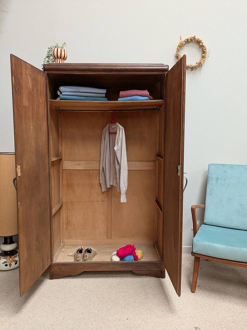 Vintage wardrobe