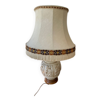 Large shabby chic lamp