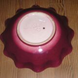 1960 polylopped ceramic fruit cup, Dumler - Breiden HOHR