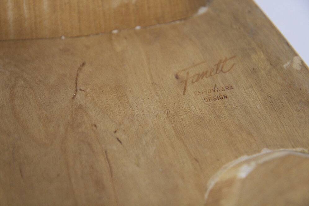 Set of 2 Scandinavian "Fanett" chairs by Ilmari Tapiovaara, Sweden, 1960