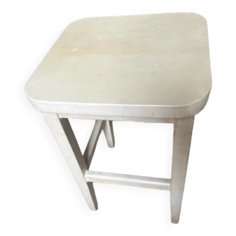 Stool covered with parchment