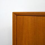1960s teak cabinet with hinged doors