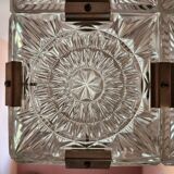 Lustre en verre des années c. 1970