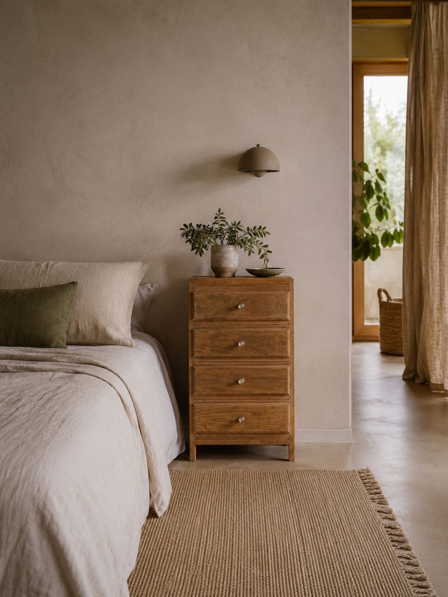 Renovated antique chest of drawers