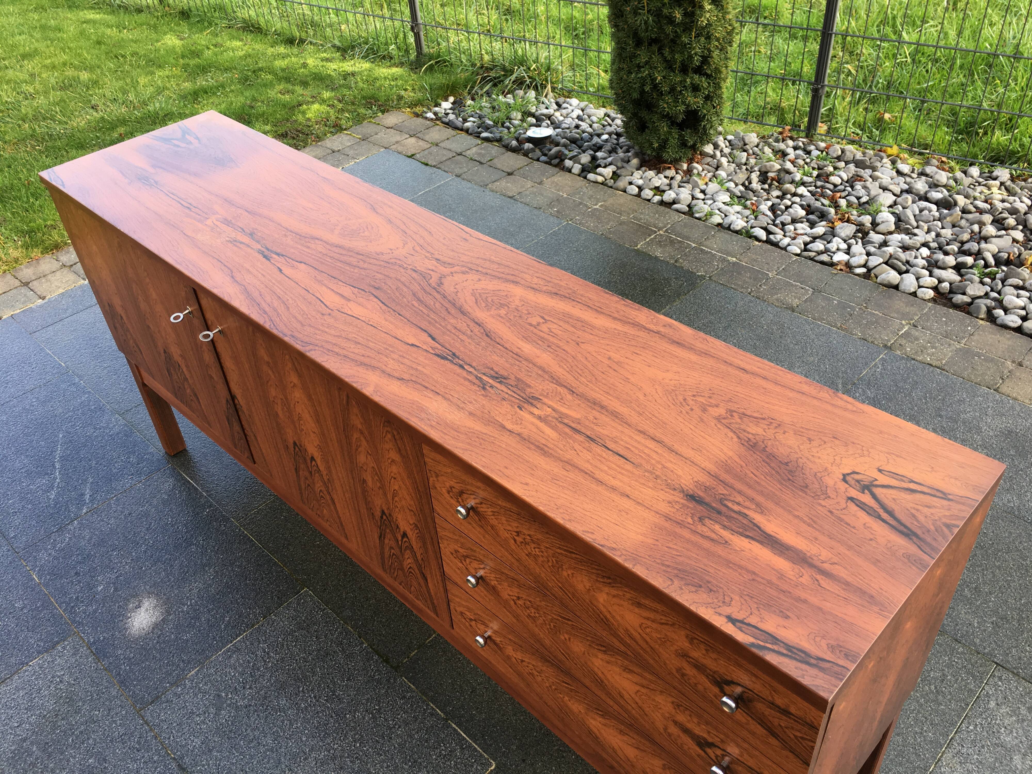 Scandinavian sideboard rosewood 1970s