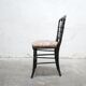 Antique Napoleon III chair in wood and fabric