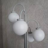 Floor lamp 4 white opaline muds
