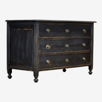 Pine And Oak Chest Of Drawers, Circa 1920