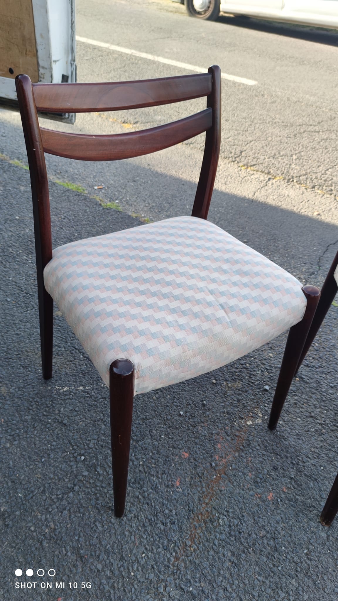 Série de 4 chaises scandinave vers 1960