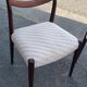 Série de 4 chaises scandinave vers 1960