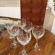 6 crystal water glasses from Lorraine