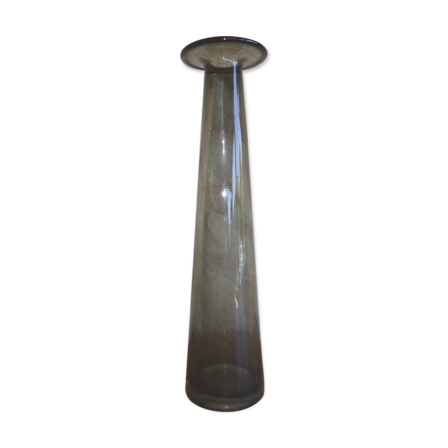 Smoked glass vase Habitat