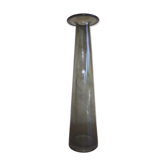 Vase verre fumé Habitat