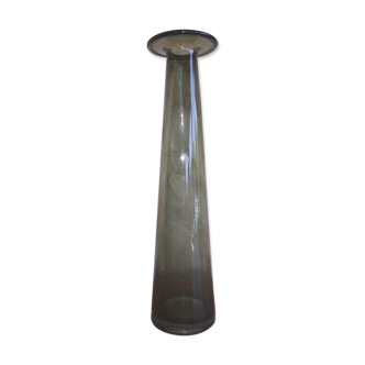 Vase verre fumé Habitat