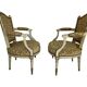 SET OF ARMCHAIRS LOUIS XVI PERIOD gendarme hat 18TH