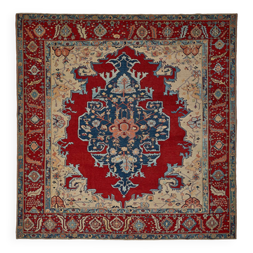 Turkish Handknotted Wool Oushak Rug 311 cm x 317 cm