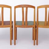 6 of 12 Carl Ekström Chairs – Swedish Mid-Century Modern, Teak Dining Chair