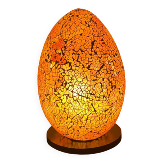 Lampe oeuf mosaïque