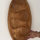 Large designer tray in solid teak - Laur Jensen, Denmark 1970