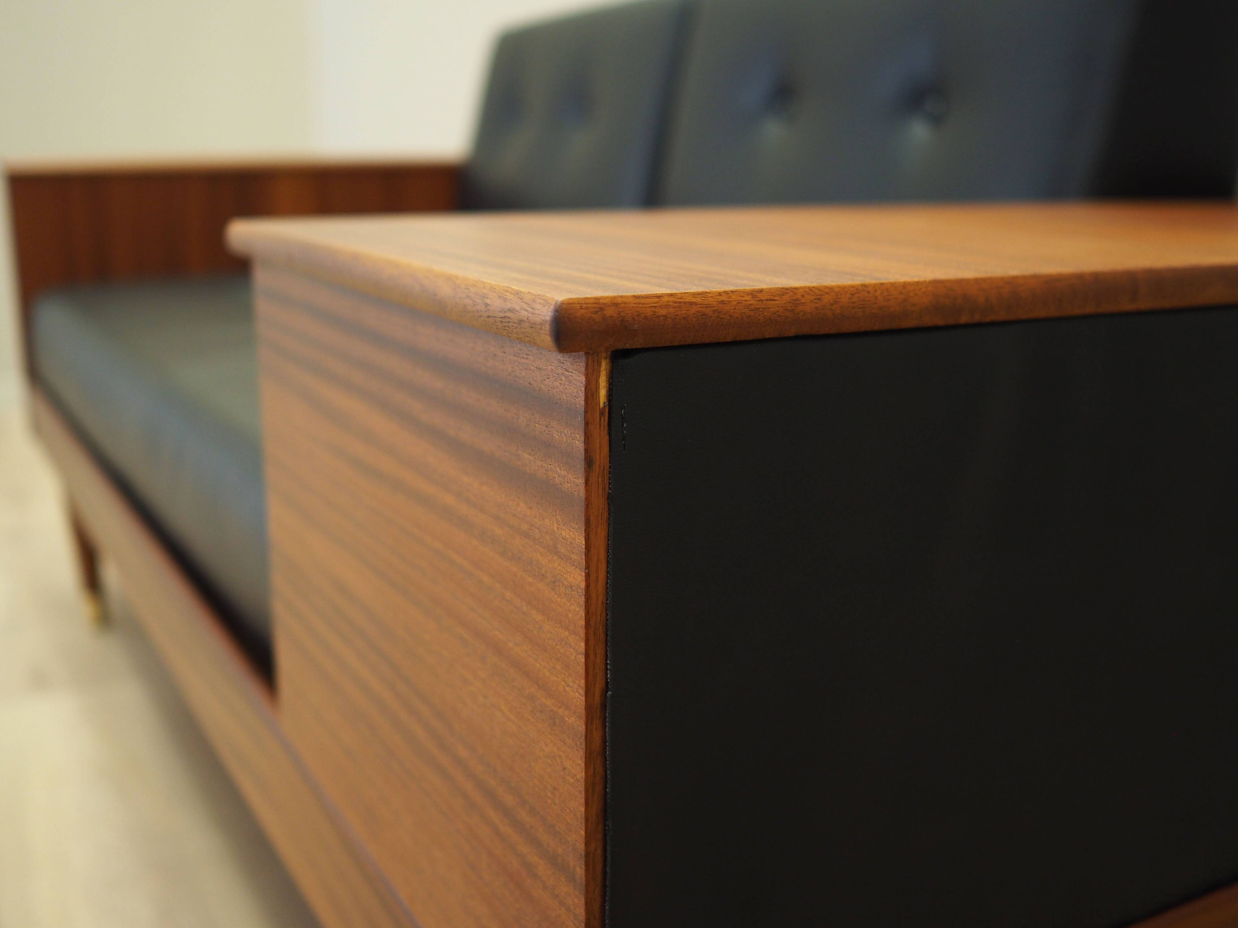 Mahogany sofa, Norwegian design, 1960s, designer: Ingmar Relling