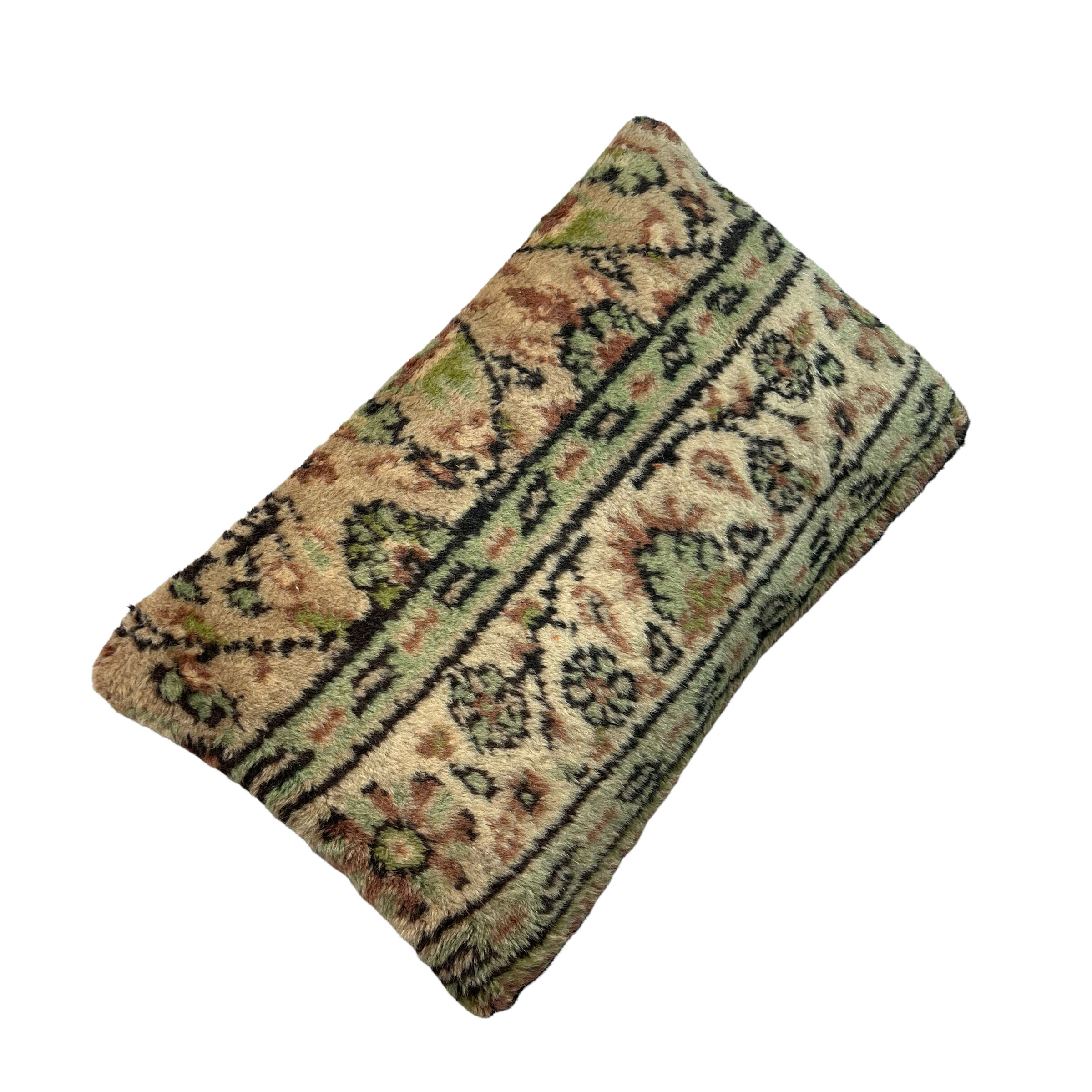 Housse de coussin de tapis turc vintage 30 x 50 cm