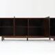 Vintage Spanish brutalist sideboard credenza 1970s