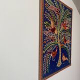 Ramage tapestry painting from Isfahan