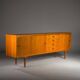 Mid-century Scandinavian modern teak sideboard by Harry Østergaard for Randers Møbelfabrik, 1960s