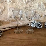 Antique aperitif glasses