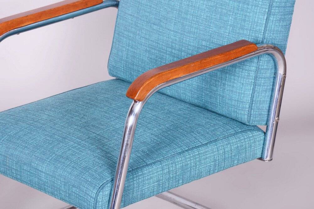 Set of Bauhaus Armchairs by Karel E. Ort for Hynek Gottwald, 1930s